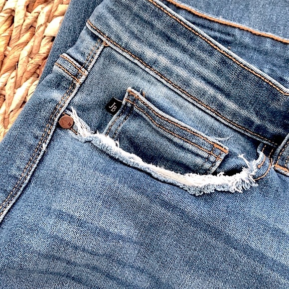 Judy Blue Destructed Skinny Fit Jean - Picture 8 of 16